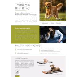 25 x Ulotka BEMER® DOG A4
