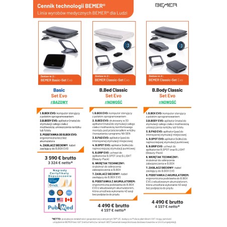 Cennik Bemer Evo - strona 1