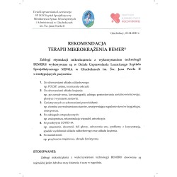 25 x List MSWiA w Głuchołazach polecający BEMER®