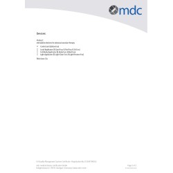 25 x Certyfikat wyrobu medycznego BEMER® EVO